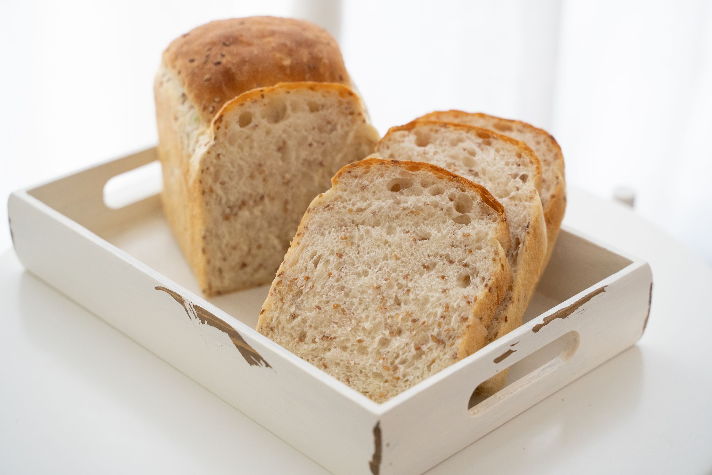 Sliced multigrain loaf